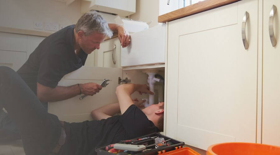 Professional burst pipe repair services in Jud, ND